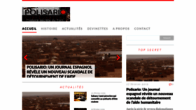What Polisario-confidentiel.com website looked like in 2019 (4 years ago)