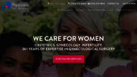 What Physiciansforwomen.net website looked like in 2019 (4 years ago)