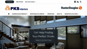 What Pksinteriors.com website looked like in 2019 (4 years ago)