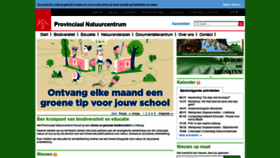 What Provinciaalnatuurcentrum.be website looked like in 2019 (4 years ago)