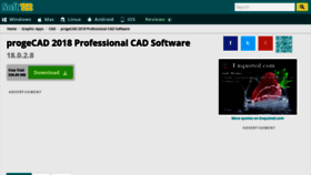 What Progecad-professional-2010-dwg-cad.soft112.com website looked like in 2019 (4 years ago)
