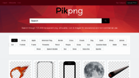 What Pikpng.com website looked like in 2019 (4 years ago)