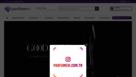What Parfumevi.com.tr website looked like in 2019 (4 years ago)