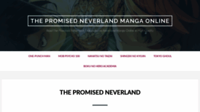 What Promised-neverland.com website looked like in 2019 (4 years ago)
