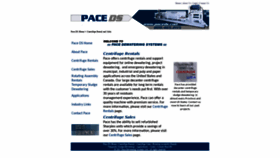 What Paceds.com website looked like in 2019 (4 years ago)