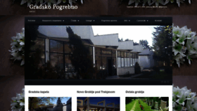 What Pogrebnoniksic.me website looked like in 2019 (4 years ago)