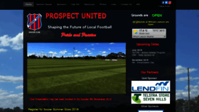 What Prospectunited.com.au website looked like in 2019 (6 years ago)