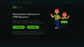 What Profishka.ru website looked like in 2019 (4 years ago)
