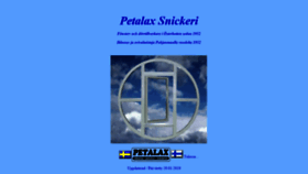 What Petalaxsnickeri.fi website looked like in 2019 (4 years ago)