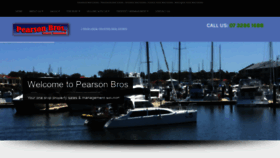 What Pearsonbros.com.au website looked like in 2019 (4 years ago)