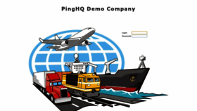 What Pinghq.com website looked like in 2019 (4 years ago)