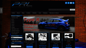 What Prlmotorsports.com website looked like in 2019 (4 years ago)