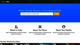 What Playbackloop.com website looked like in 2019 (4 years ago)