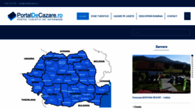 What Portaldecazare.ro website looked like in 2019 (4 years ago)