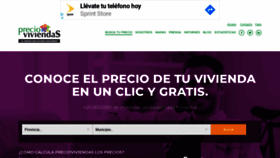 What Precioviviendas.com website looked like in 2019 (4 years ago)
