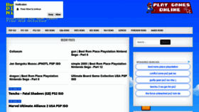 What Ps1games.online website looked like in 2019 (4 years ago)