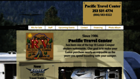 What Pacifictravelcenter.com website looked like in 2019 (4 years ago)