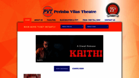 What Perinbavilastheater.com website looked like in 2019 (4 years ago)