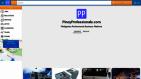 What Pinoyprofessionals.com website looked like in 2019 (4 years ago)