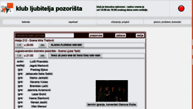 What Pozorista.net website looked like in 2019 (4 years ago)