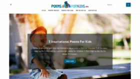 What Poemsforkids.org website looked like in 2019 (4 years ago)