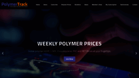 What Polymertrack.com website looked like in 2019 (4 years ago)