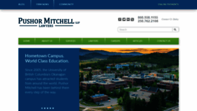 What Pushormitchell.com website looked like in 2019 (4 years ago)