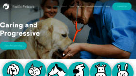 What Pacificvetcare.com.au website looked like in 2019 (4 years ago)