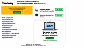 What Productividad100.com website looked like in 2019 (4 years ago)