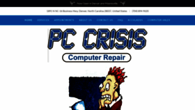 What Pccrisis.net website looked like in 2019 (4 years ago)