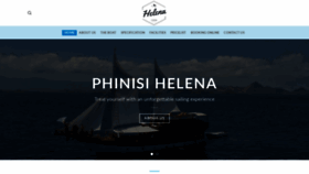What Phinisihelena.com website looked like in 2019 (4 years ago)