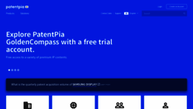 What Patentpia.com website looked like in 2019 (4 years ago)