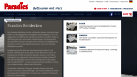 What Paradiesbetten.de website looked like in 2019 (4 years ago)