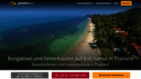 What Paradise4rent.de website looked like in 2019 (4 years ago)