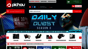 What Pichau.com.br website looked like in 2019 (6 years ago)