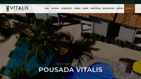What Pousadavitalis.com.br website looked like in 2019 (4 years ago)
