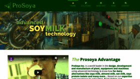 What Prosoya.com website looked like in 2019 (4 years ago)