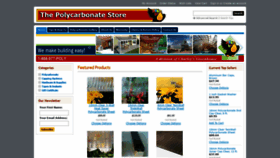 What Polycarbonatestore.com website looked like in 2019 (4 years ago)