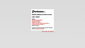 What Previouses.com website looked like in 2019 (4 years ago)