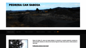 What Pedreracansaboia.com website looked like in 2019 (4 years ago)
