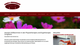 What Physiotherapie-junghans.de website looked like in 2019 (4 years ago)