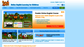 What Pumkin.com website looked like in 2019 (4 years ago)
