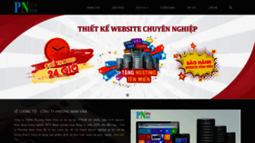 What Phuongnamvina.com website looked like in 2019 (4 years ago)