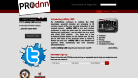 What Prodnn.com website looked like in 2019 (4 years ago)