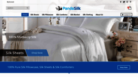 What Pandasilk.com website looked like in 2019 (4 years ago)