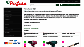 What Perfecta-zelezarstvi.cz website looked like in 2019 (4 years ago)