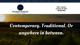 What Palmermarlerfh.com website looked like in 2019 (4 years ago)