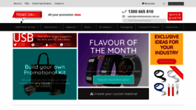 What Promotionalusb.com.au website looked like in 2019 (4 years ago)