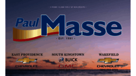What Paulmasse.com website looked like in 2019 (4 years ago)