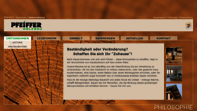 What Pfeiffer-kirchhain.de website looked like in 2019 (4 years ago)